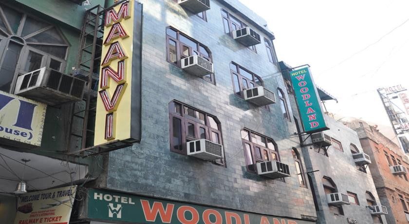 Hotel Woodland Deluxe Neu-Delhi Exterior foto